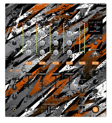 Pioneer DJ DJM 700 Skin Sparkasm Orange